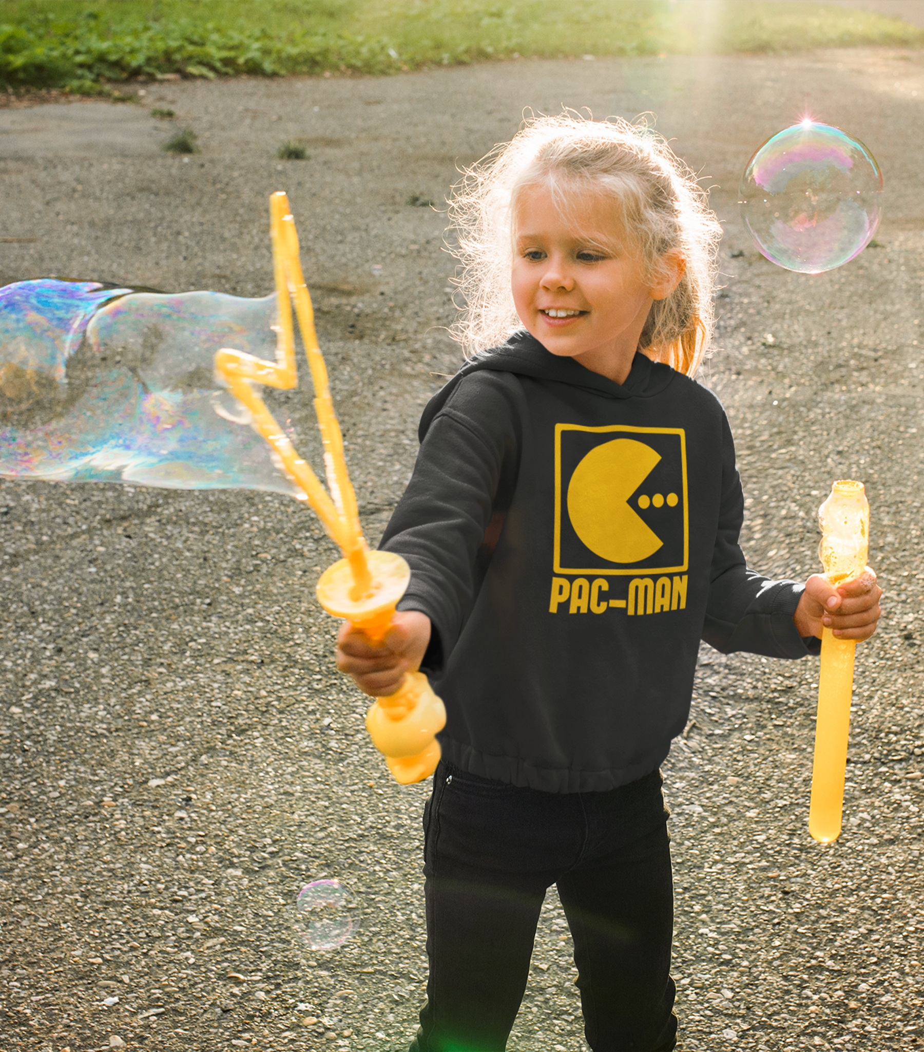 Pac-Man Classic Youth Hoodie - Image 2