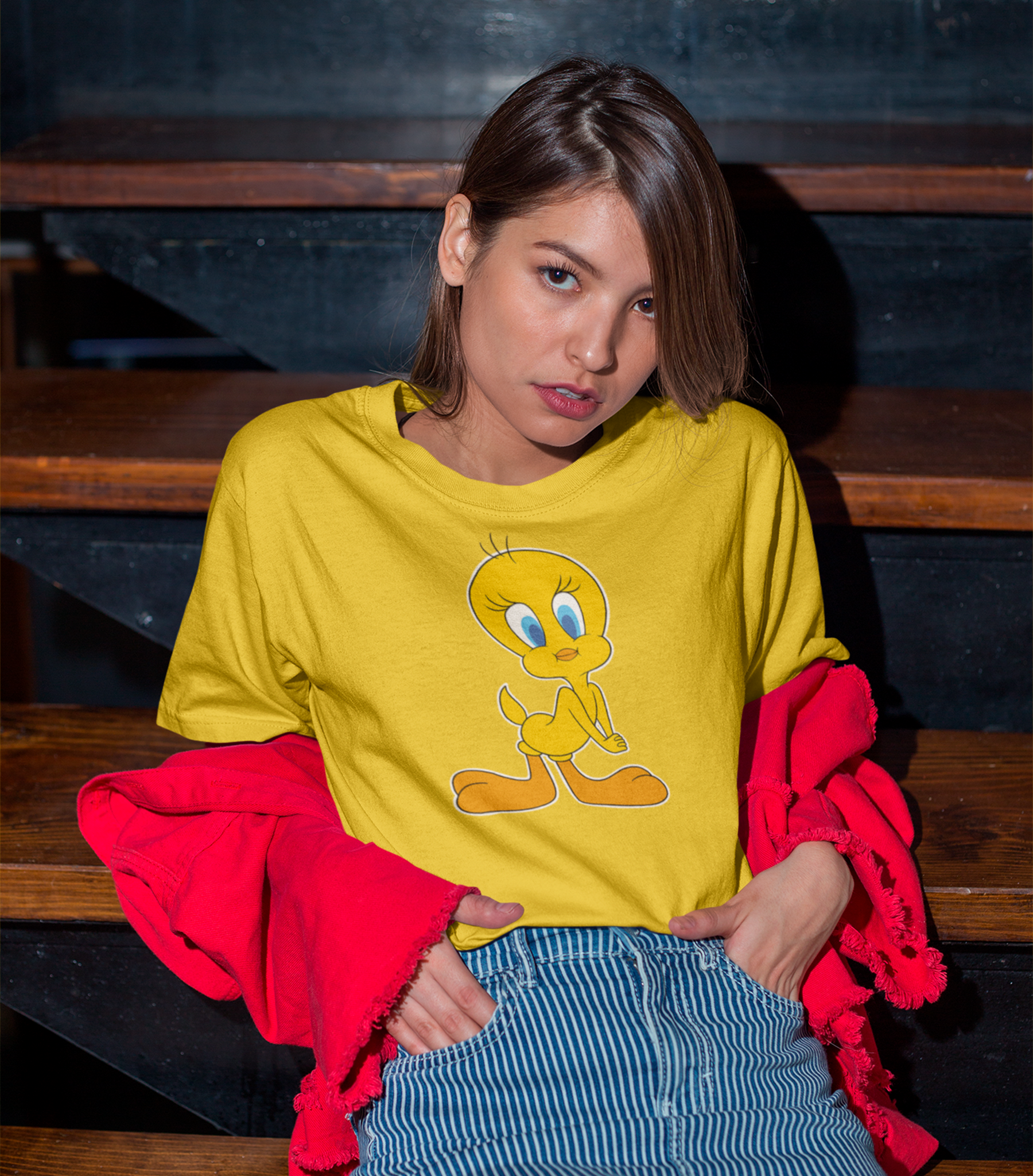 Looney Tunes Tweety Unisex T-Shirt - Image 3