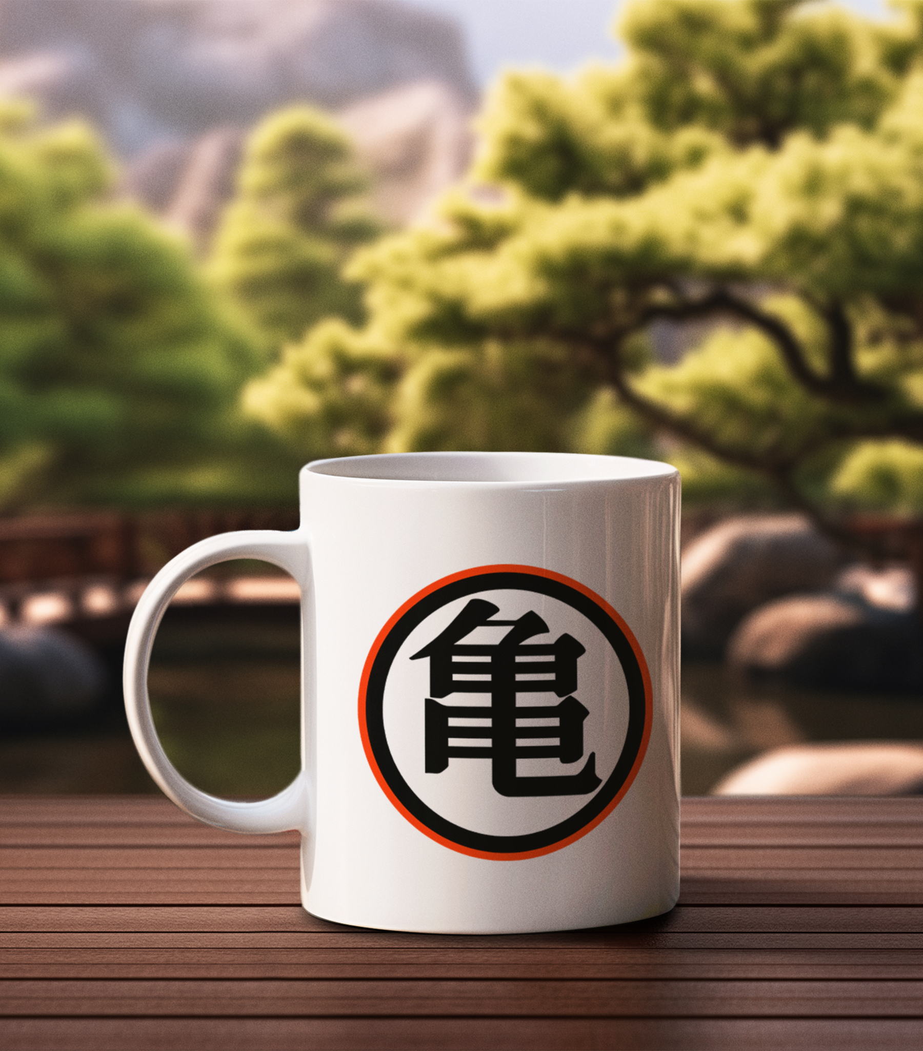 Kame Power Mug – 11oz Glossy Ceramic Saiyan Edition - Image 3